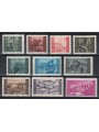 ISTRIA - LITORALE SLOVENO 1945 Serie Pittorica 1ª emissione 10v MNH**