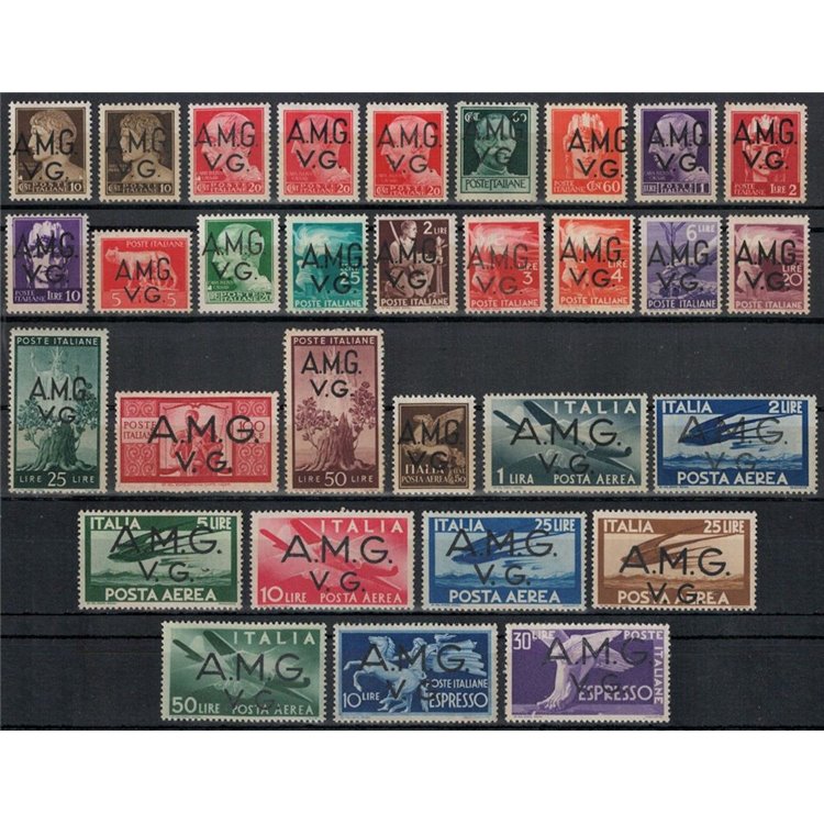 VENEZIA GIULIA (AMG) 1945-47 Complete Tour 31v MNH**