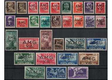 VENEZIA GIULIA (AMG) 1945-47 Giro completo 31v MNH**
