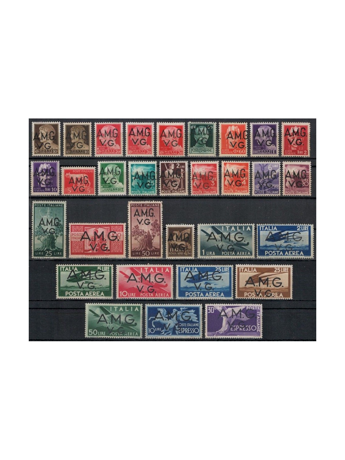 VENEZIA GIULIA (AMG) 1945-47 Complete Tour 31v MNH**