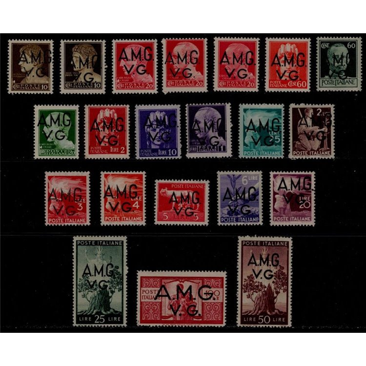 VENICE GIULIA (AMG) 1945-47 Ordinary 21v MNH**