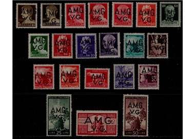 VENICE GIULIA (AMG) 1945-47 Ordinary 21v MNH**