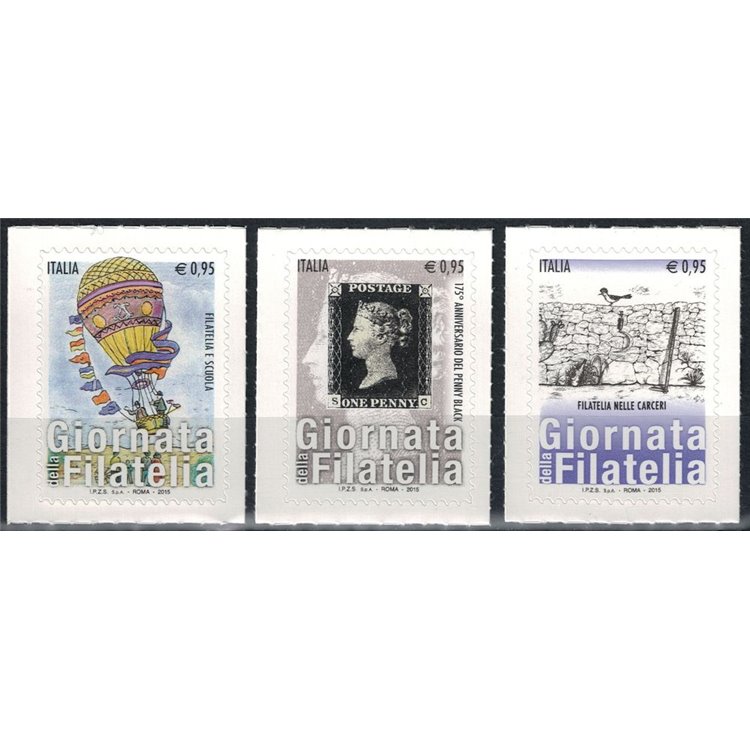 ITALY 2015 Philately Day 3v MNH**
