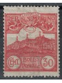 SAN MARINO 1903 30c carminio bruno MH*