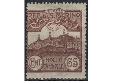 SAN MARINO 1903 65c bruno MH*