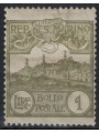 SAN MARINO 1903 1£ olive MH*
