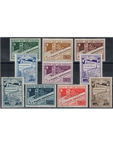 SAN MARINO 1943 Propaganda per la Stampa 10v MH*