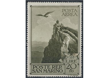 SAN MARINO 1944 Pro Case Popolari (airmail) MH*