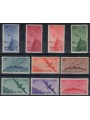 SAN MARINO 1946 Airmail 10v MH*