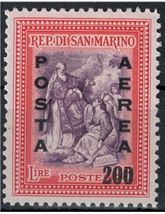 SAN MARINO 1948 Airmail MH*