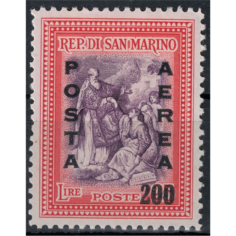 SAN MARINO 1948 Airmail MH*