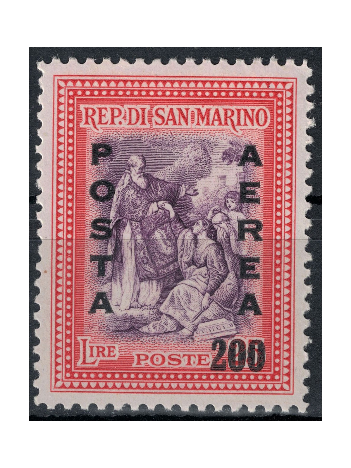 SAN MARINO 1948 Airmail MH*