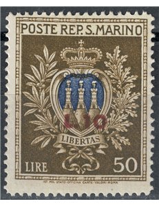 SAN MARINO 1946 Pro Opere Assistenza MH*
