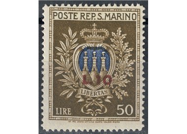 SAN MARINO 1946 Pro Opere Assistenza MH*