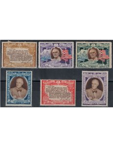 SAN MARINO 1947 Roosevelt 6v MH*