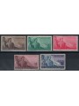 SAN MARINO 1948 Work 5v MH*