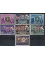 SAN MARINO 1947 Centenario francobollo Usa 7v MH*