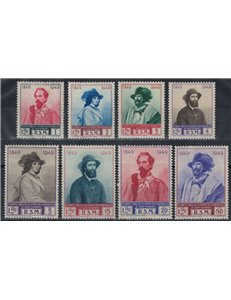 SAN MARINO 1949 Garibaldi 8v MH*