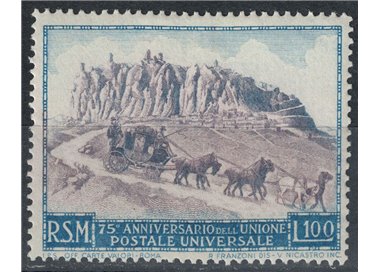 SAN MARINO 1949 Anniversary UPU £100 MH*