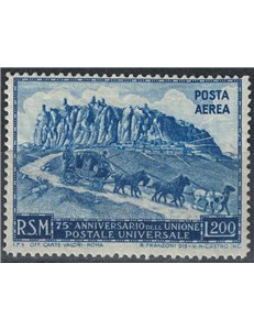 SAN MARINO 1950 Anniversario UPU (posta aerea) £ 200 MH*
