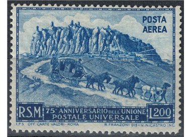 SAN MARINO 1950 Anniversary UPU (airmail) £200 MH*
