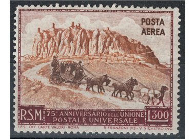 SAN MARINO 1951 UPU Anniversary (airmail) £300 MH*