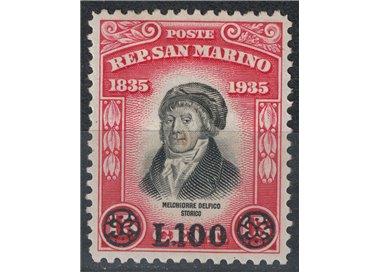 SAN MARINO 1948 Delfico overprinted MH*