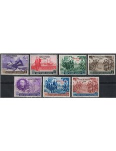 SAN MARINO 1952 Trieste Fair 7v MH*