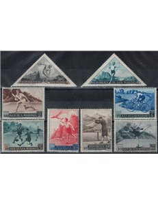 SAN MARINO 1953 Sport, 1st issue 8v MH*