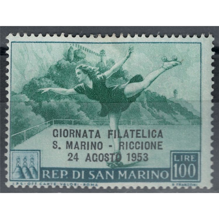 SAN MARINO 1953 Giornata filatelica MH*