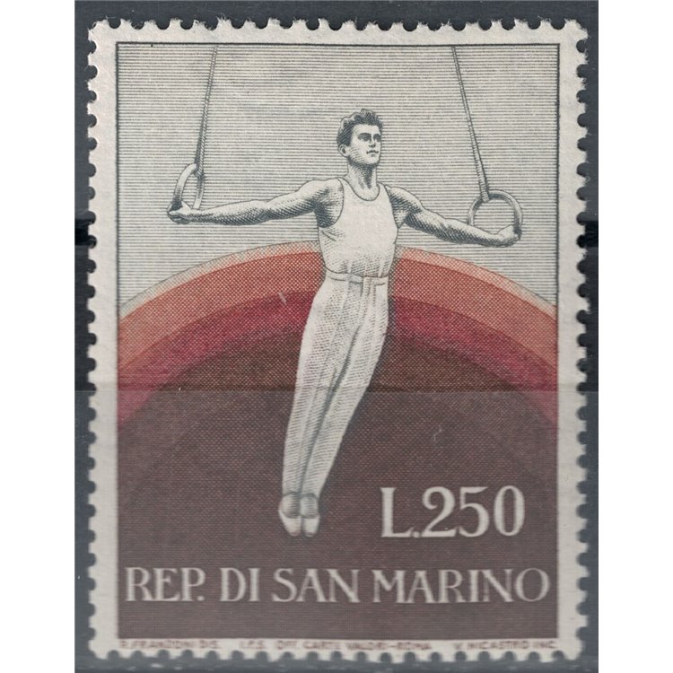 SAN MARINO 1954 Sports, gymnastics MH*