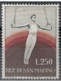 SAN MARINO 1954 Sport, ginnastica MH*