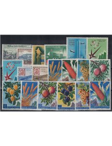 SAN MARINO 1958 Annata completa 20v MH*