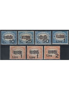 SAN MARINO 1936-39 Segnatasse 7v MH*