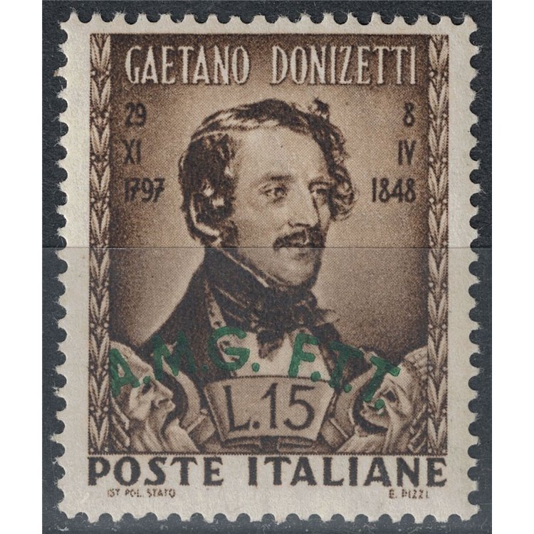 TRIESTE A 1948 Gaetano Donizetti MNH**