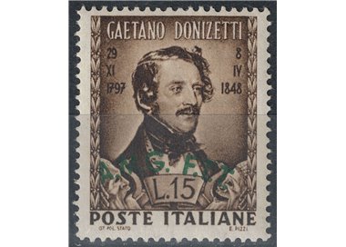 TRIESTE A 1948 Gaetano Donizetti MNH**