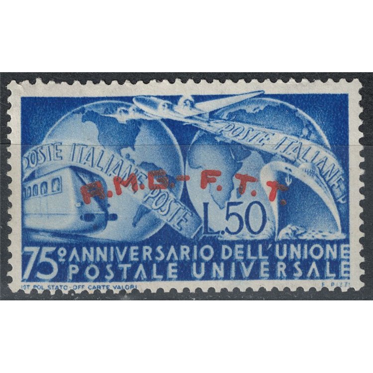 TRIESTE A 1949 Anniversario UPU MNH**
