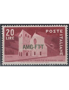 TRIESTE A 1949 Trieste administrative elections MNH**