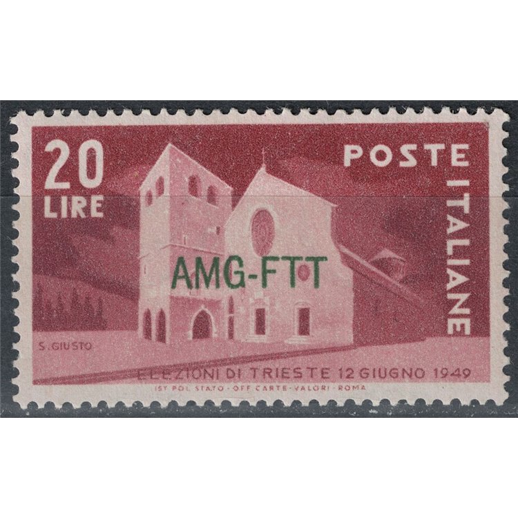 TRIESTE A 1949 Trieste administrative elections MNH**