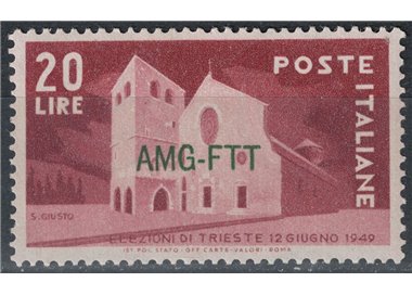 TRIESTE A 1949 Elezioni amministrative di Trieste MNH**