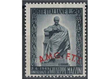 TRIESTE A 1949 Monument to Mazzini MNH**