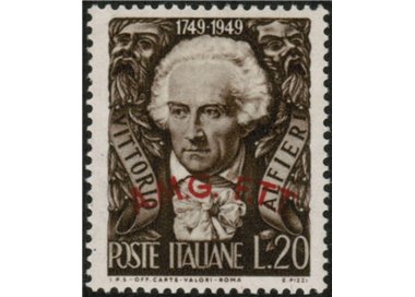 TRIESTE A 1949 Vittorio Alfieri MNH**