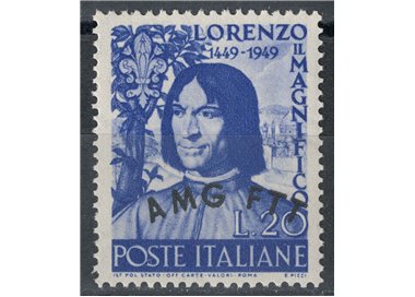 TRIESTE A 1949 Lorenzo the Magnificent MNH**
