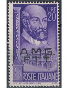 TRIESTE A 1949 Andrea Palladio, Palace of Reason MNH**
