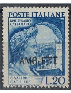 TRIESTE A 1949 Gaio Valerio Catullo MNH**