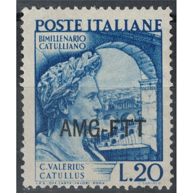 TRIESTE A 1949 Gaio Valerio Catullo MNH**
