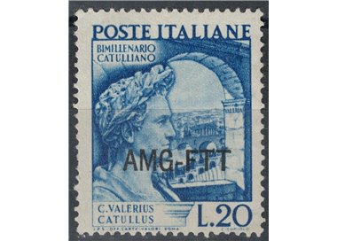TRIESTE A 1949 Gaio Valerio Catullo MNH**