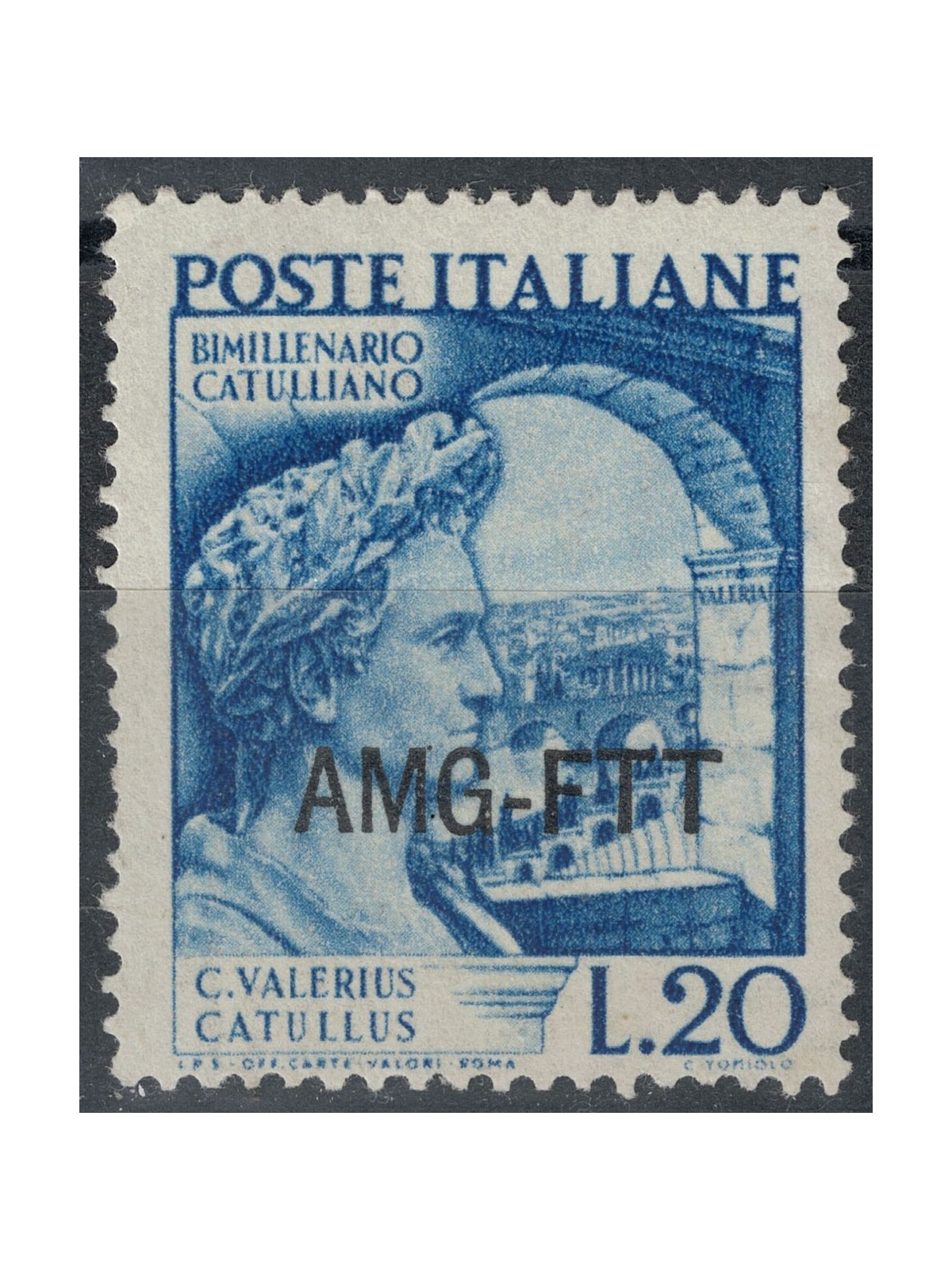 TRIESTE A 1949 Gaio Valerio Catullo MNH**