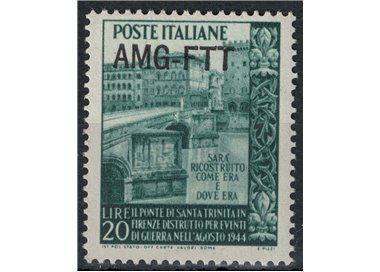 TRIESTE A 1949 Holy Trinity Bridge MNH**
