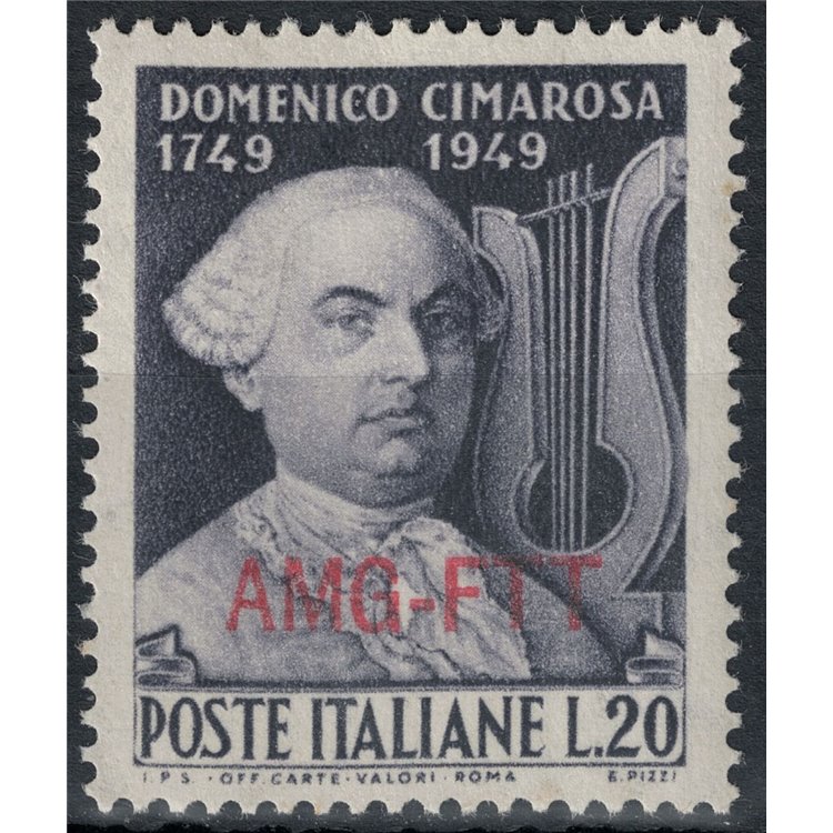 TRIESTE A 1949 Domenico Cimarosa MNH**
